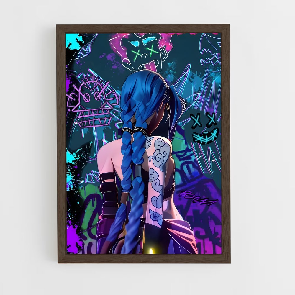 Poster Blue Vandal – affiche League Of Legends (vue 5)